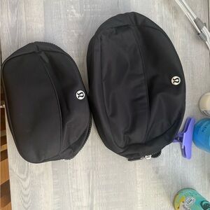 lululemon athletica Black Accessory Pouches
